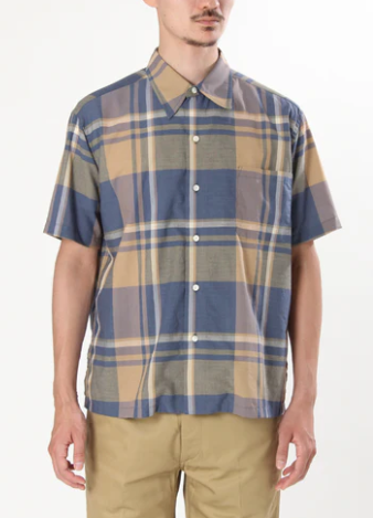 【30%OFF】KAMP SHIRTS COTTON SILK CHECK