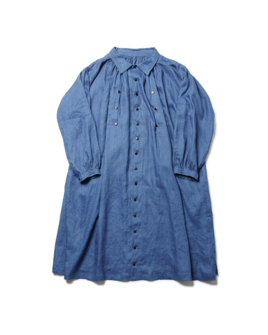 BIAUDE INDIGO LINEN