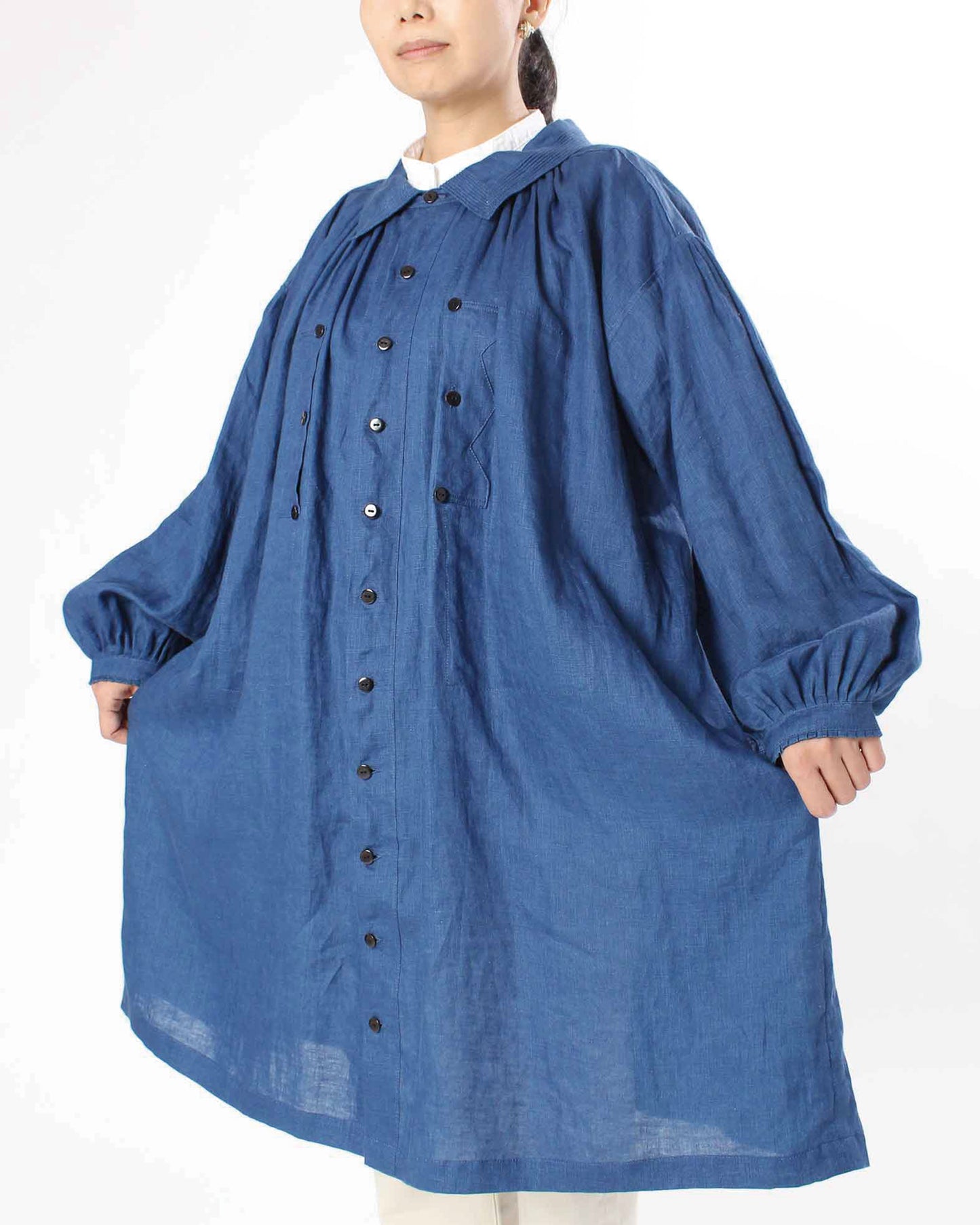 BIAUDE INDIGO LINEN