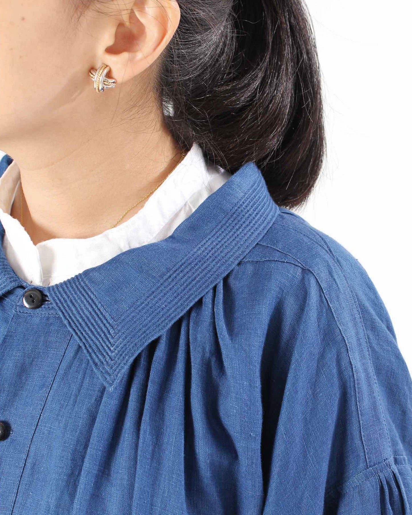 BIAUDE INDIGO LINEN
