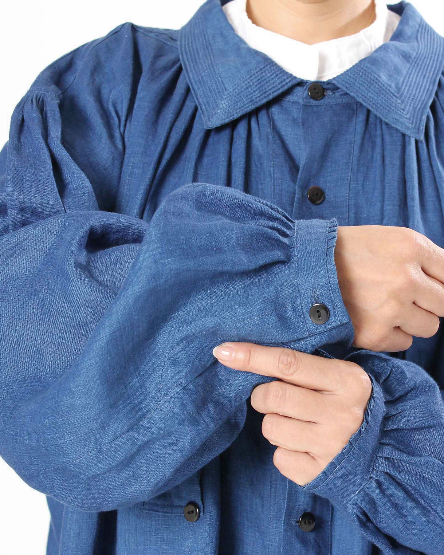 BIAUDE INDIGO LINEN