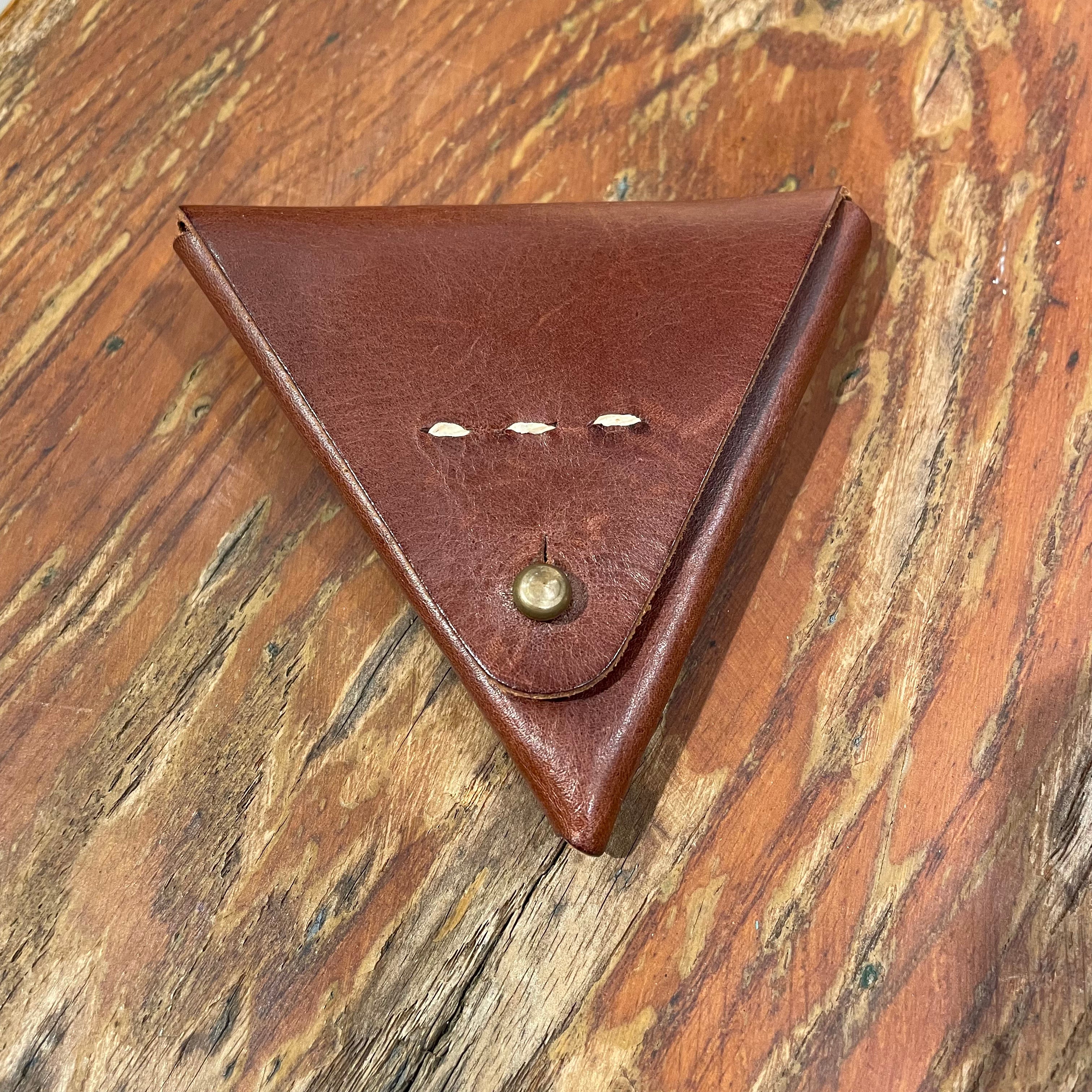 【ANATOMICA】CHANGE PURSE / ORANGE BROWN