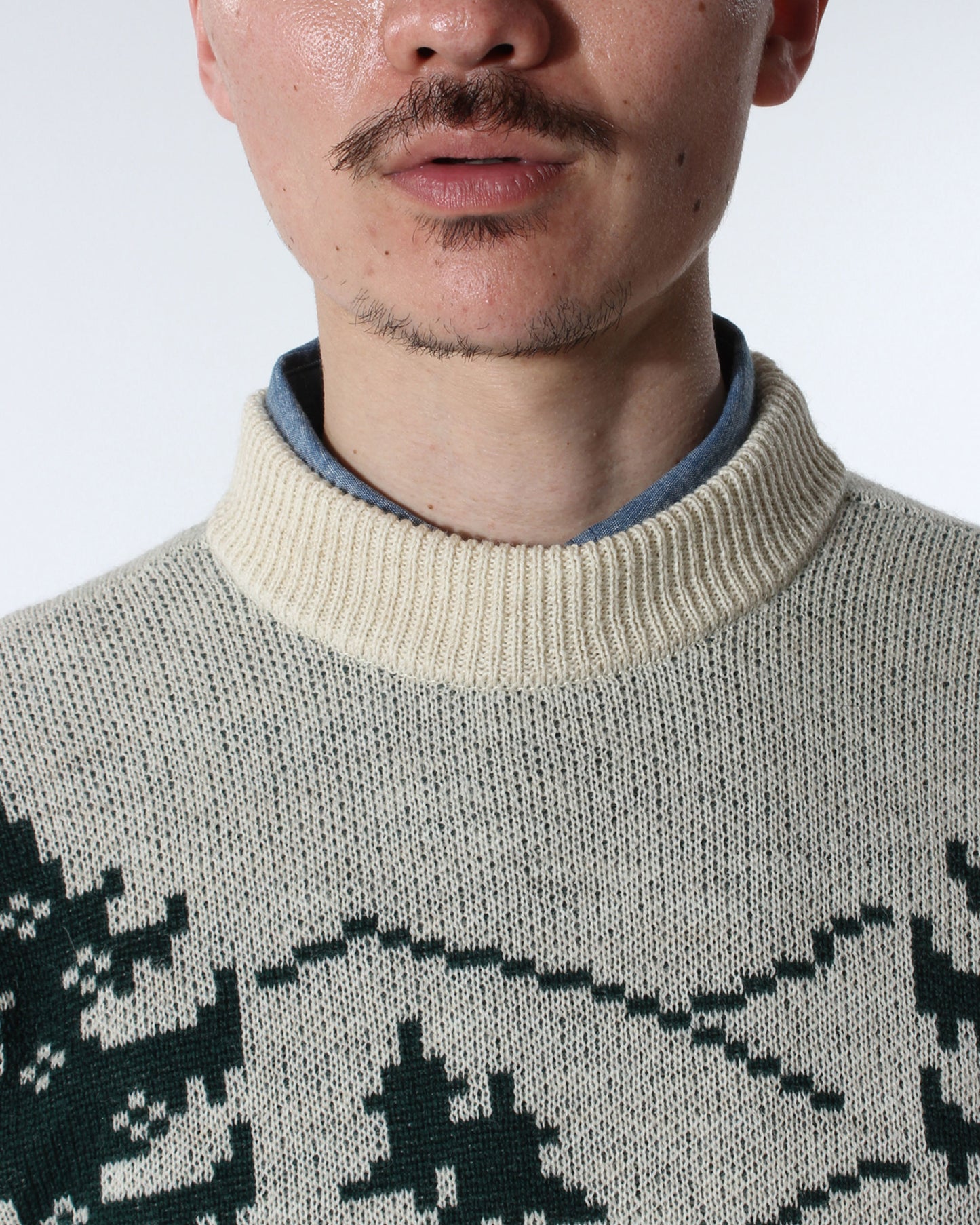 HOLIDAY KNIT CREW JACQUARD