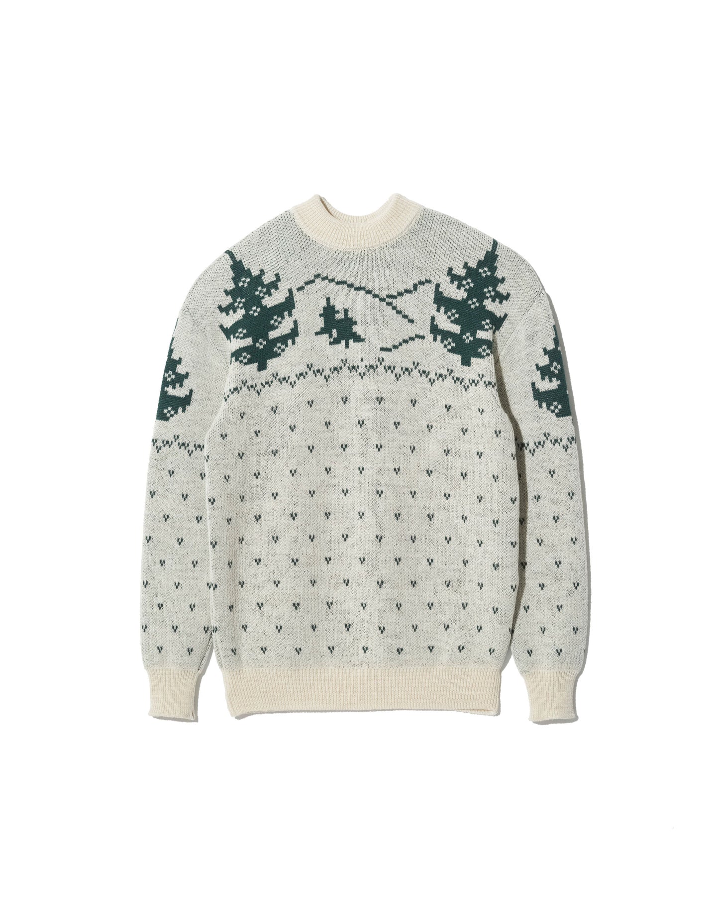 HOLIDAY KNIT CREW JACQUARD