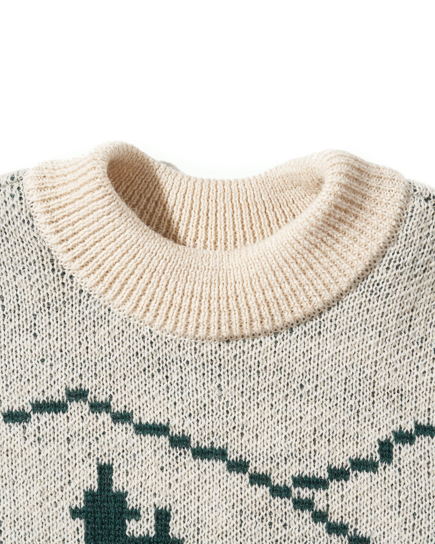 HOLIDAY KNIT CREW JACQUARD