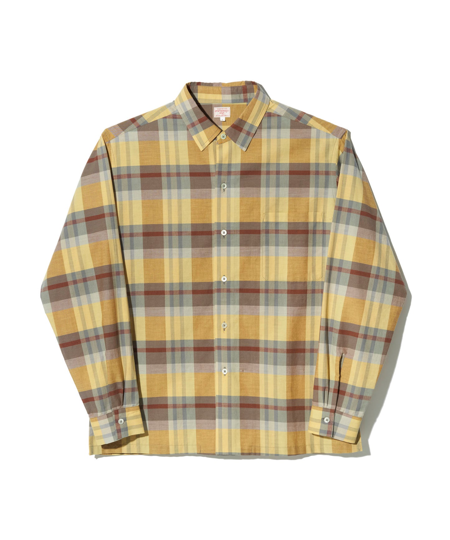 【30%OFF】KAMP SHIRTS COTTON SILK CHECK