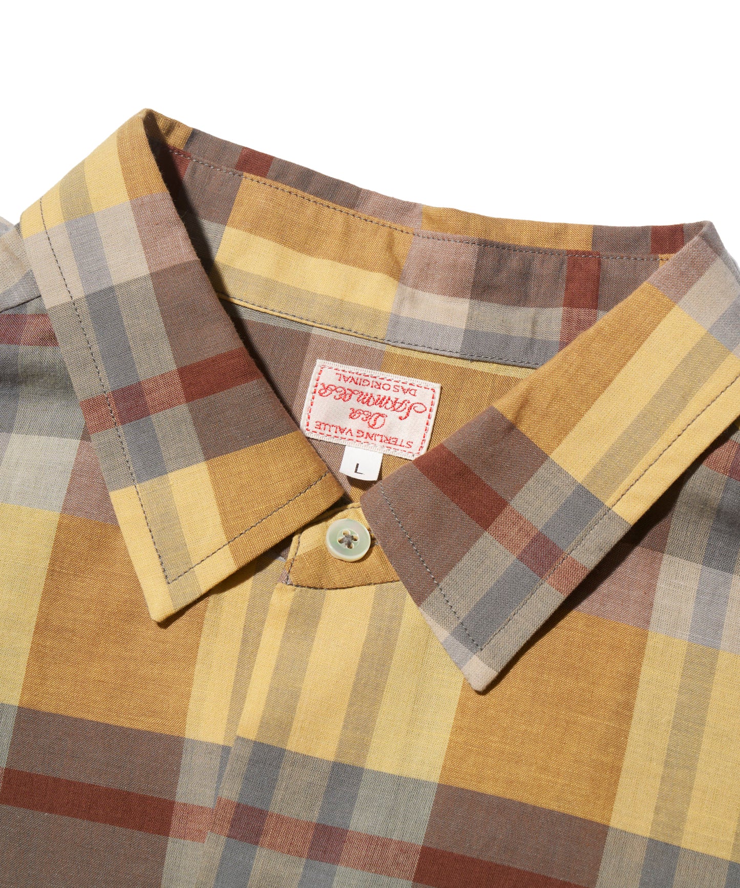 【30%OFF】KAMP SHIRTS COTTON SILK CHECK