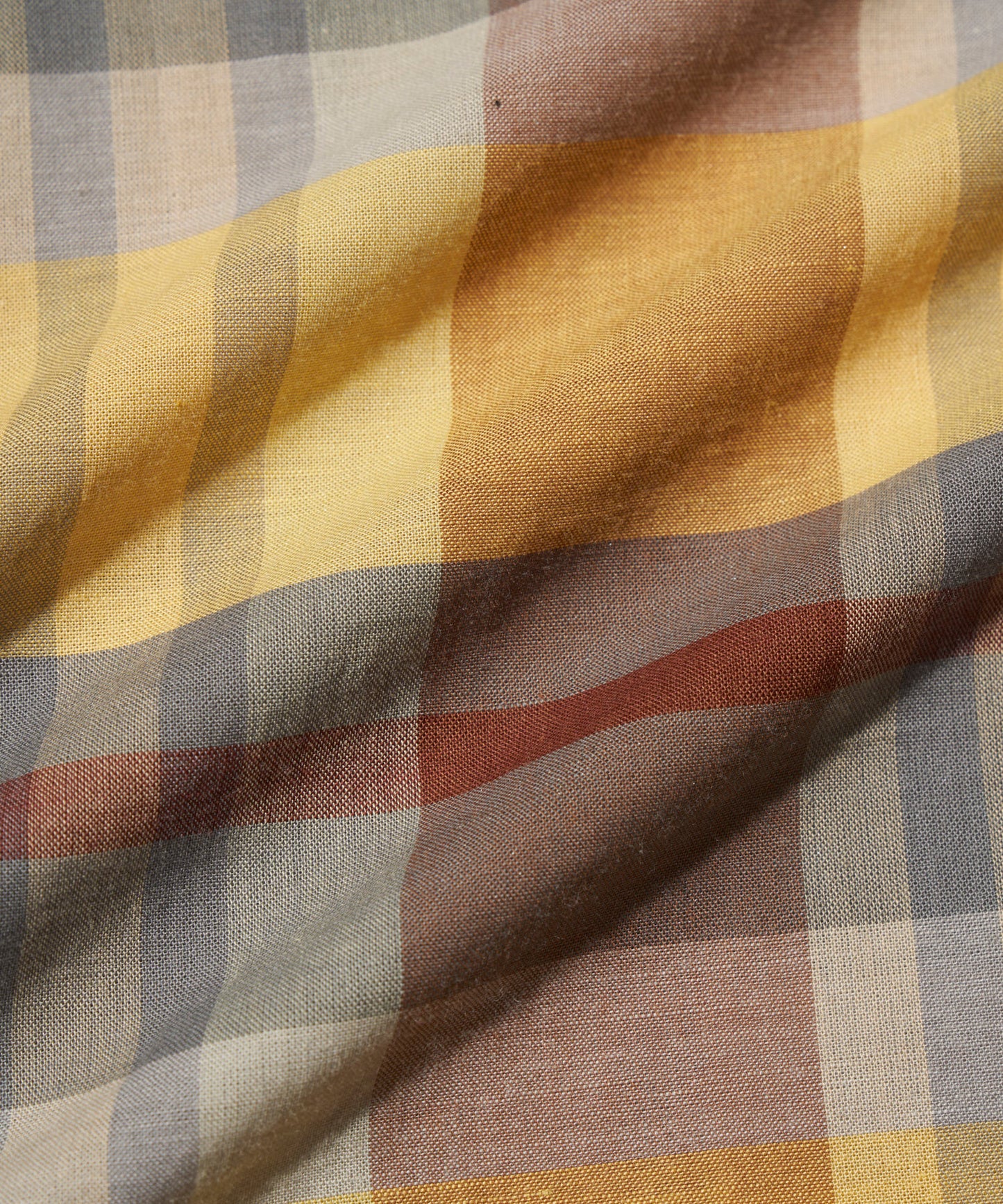 【30%OFF】KAMP SHIRTS COTTON SILK CHECK