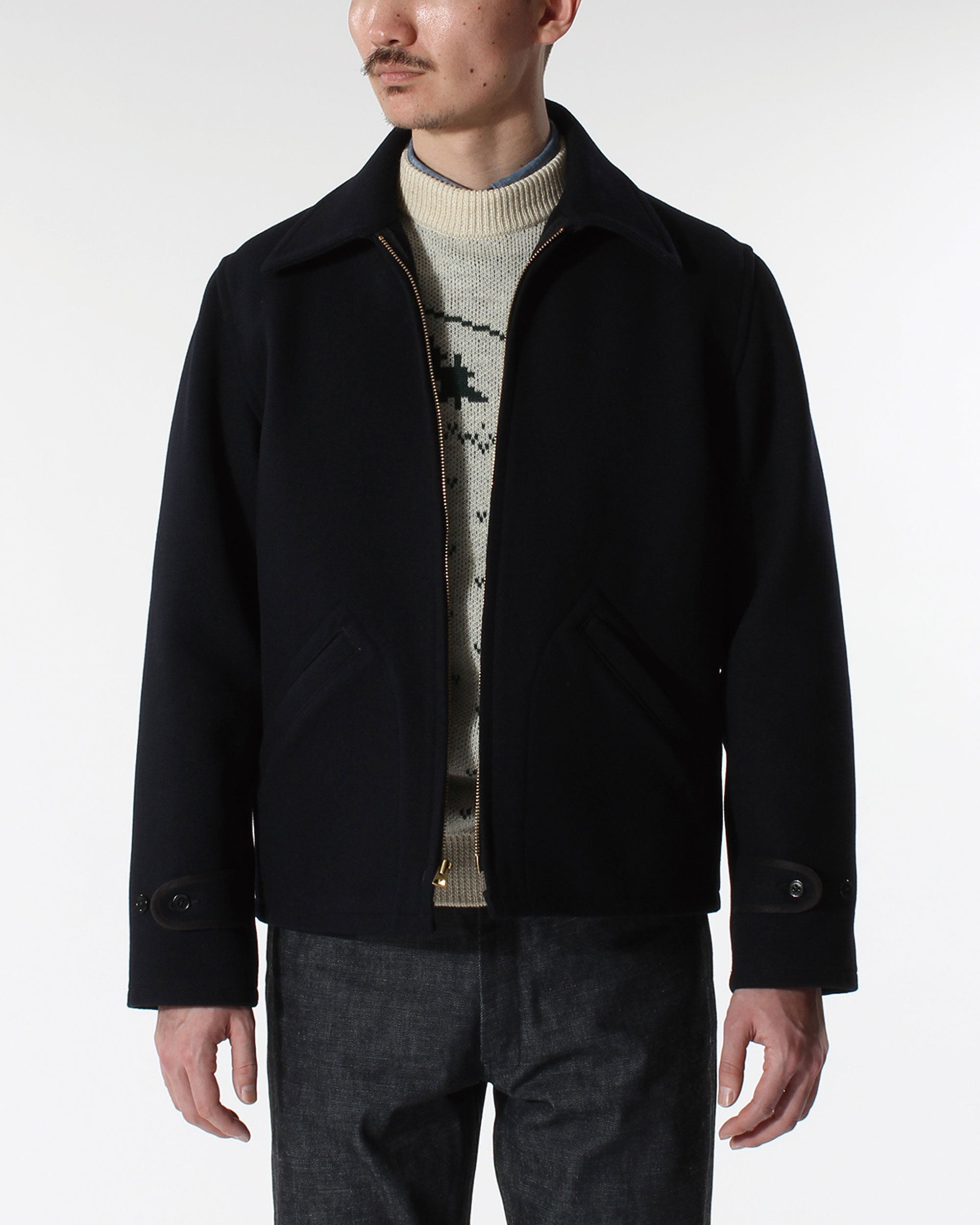 1943 SPORTS JACKET OLD MELTON – A'r2415 / アール吉祥寺