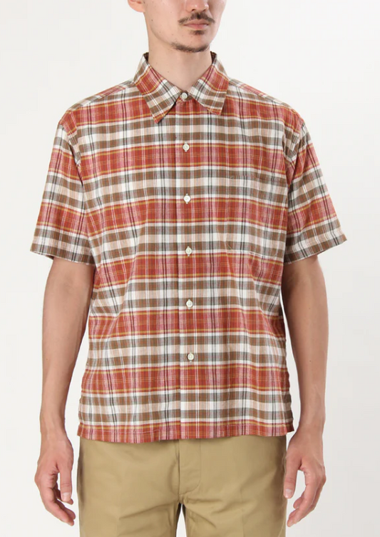 【30%OFF】KAMP SHIRTS MADRAS CHECK