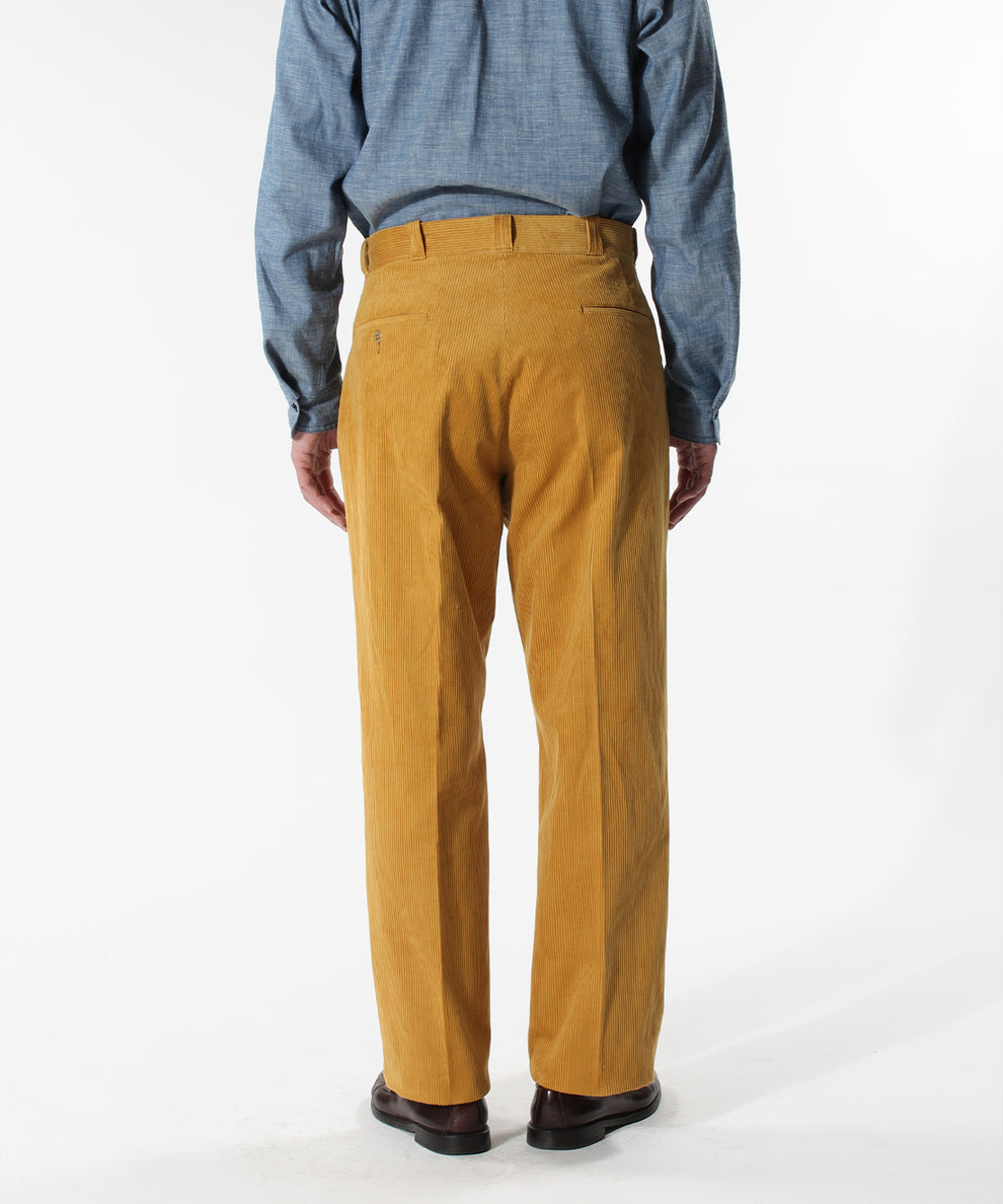 【YANKSHIRE】1963 TROUSERS GEEMAN CORDS  / MUSTARD