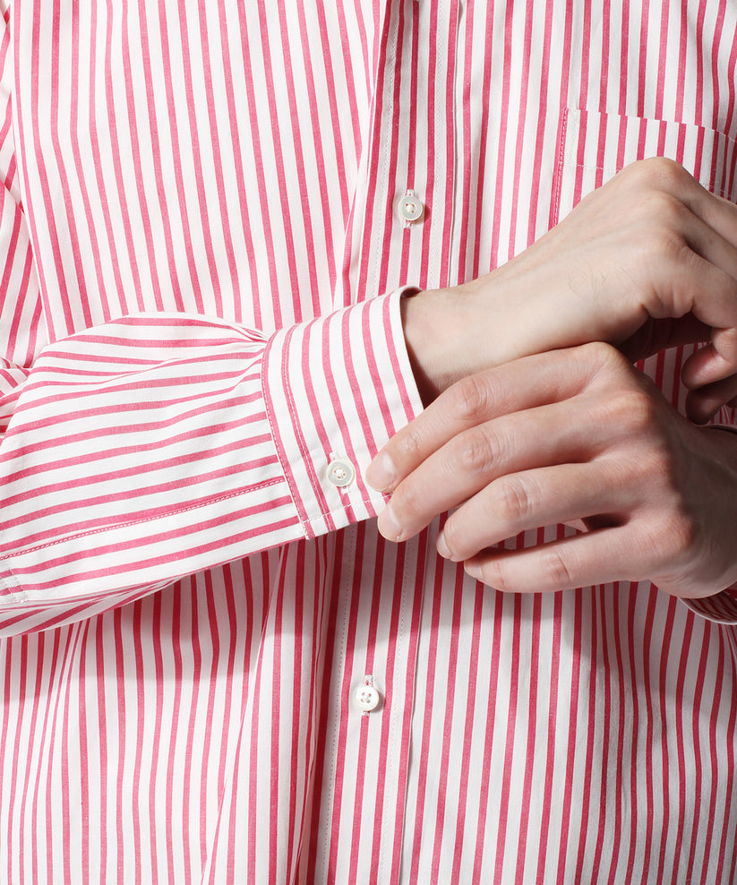 ANATOMICA BD SHIRTS BB CANDY STRIPE/PINK