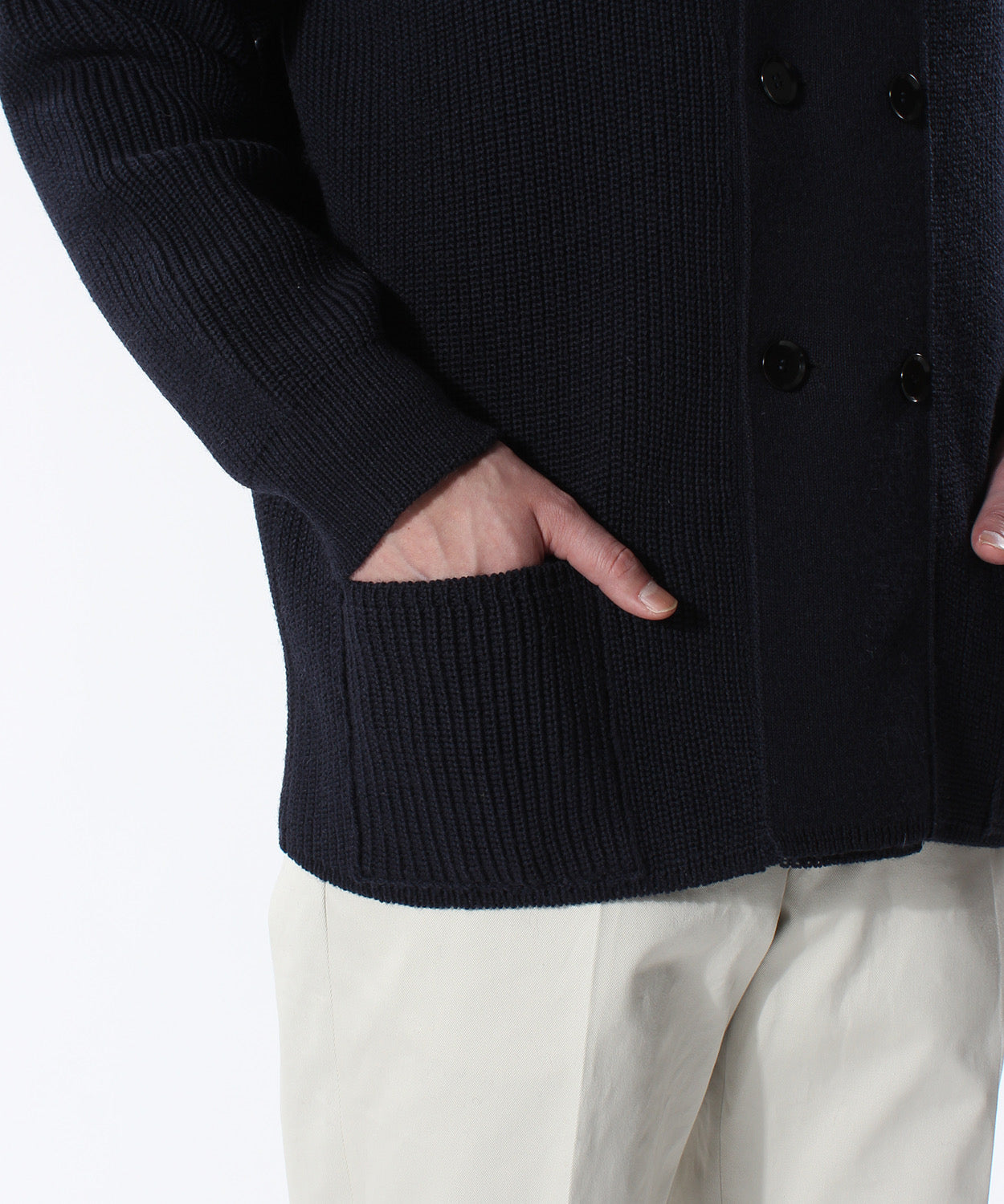 ANATOMICA GOB HOODIE JACKET / NAVY