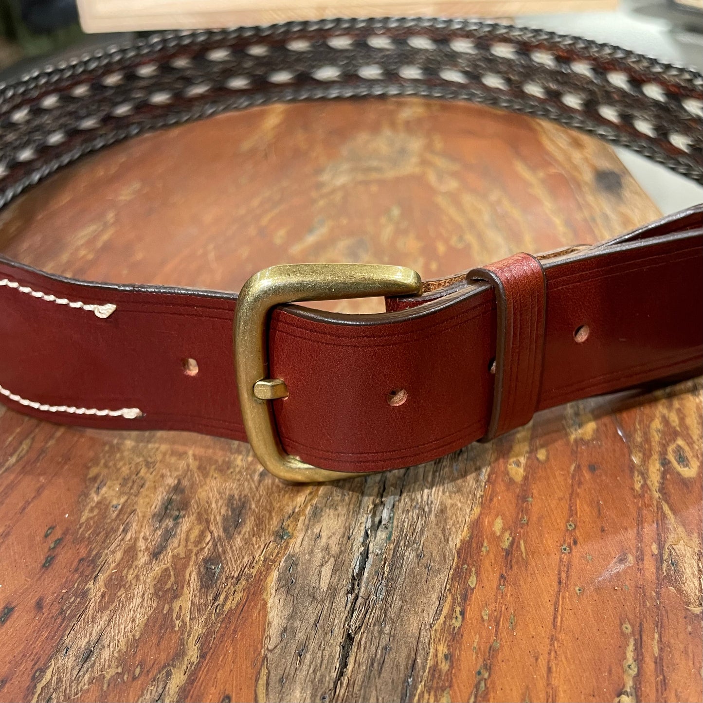 【ANATOMICA】ANDALUSIA HORSE HAIR BELT
