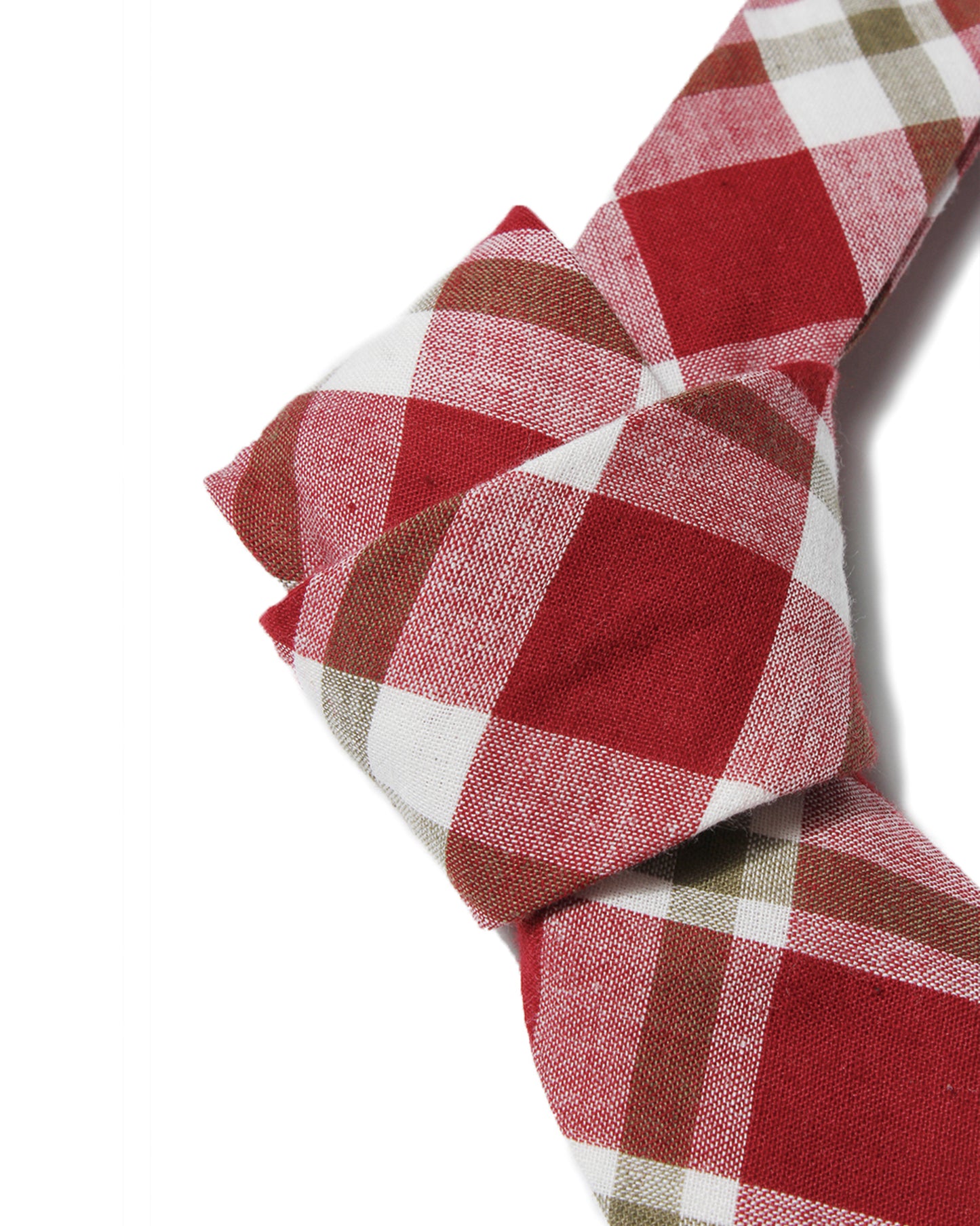 HAND FRINGE TIE HL MADRAS
