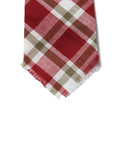 HAND FRINGE TIE HL MADRAS