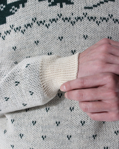 HOLIDAY KNIT CREW JACQUARD
