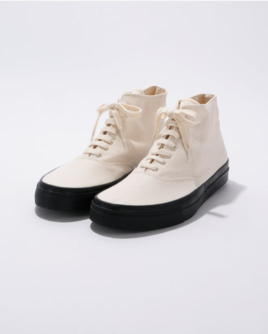 WAK DECK SHOES HI BLACK SOLE FR