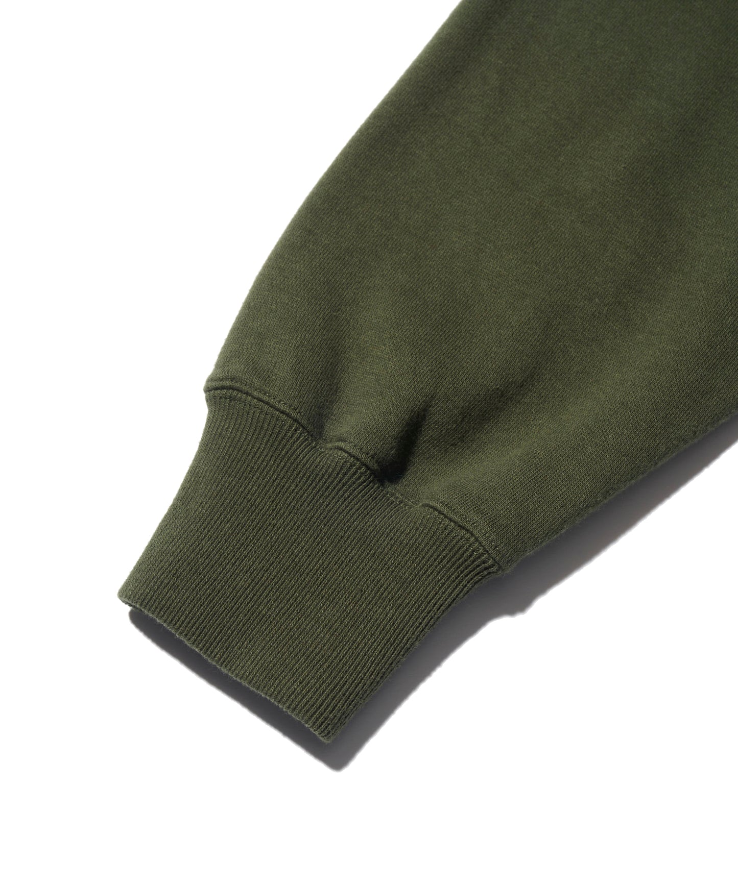 ANATOMICA SWEAT RAGLAN CREW NECK  / PINE GREEN