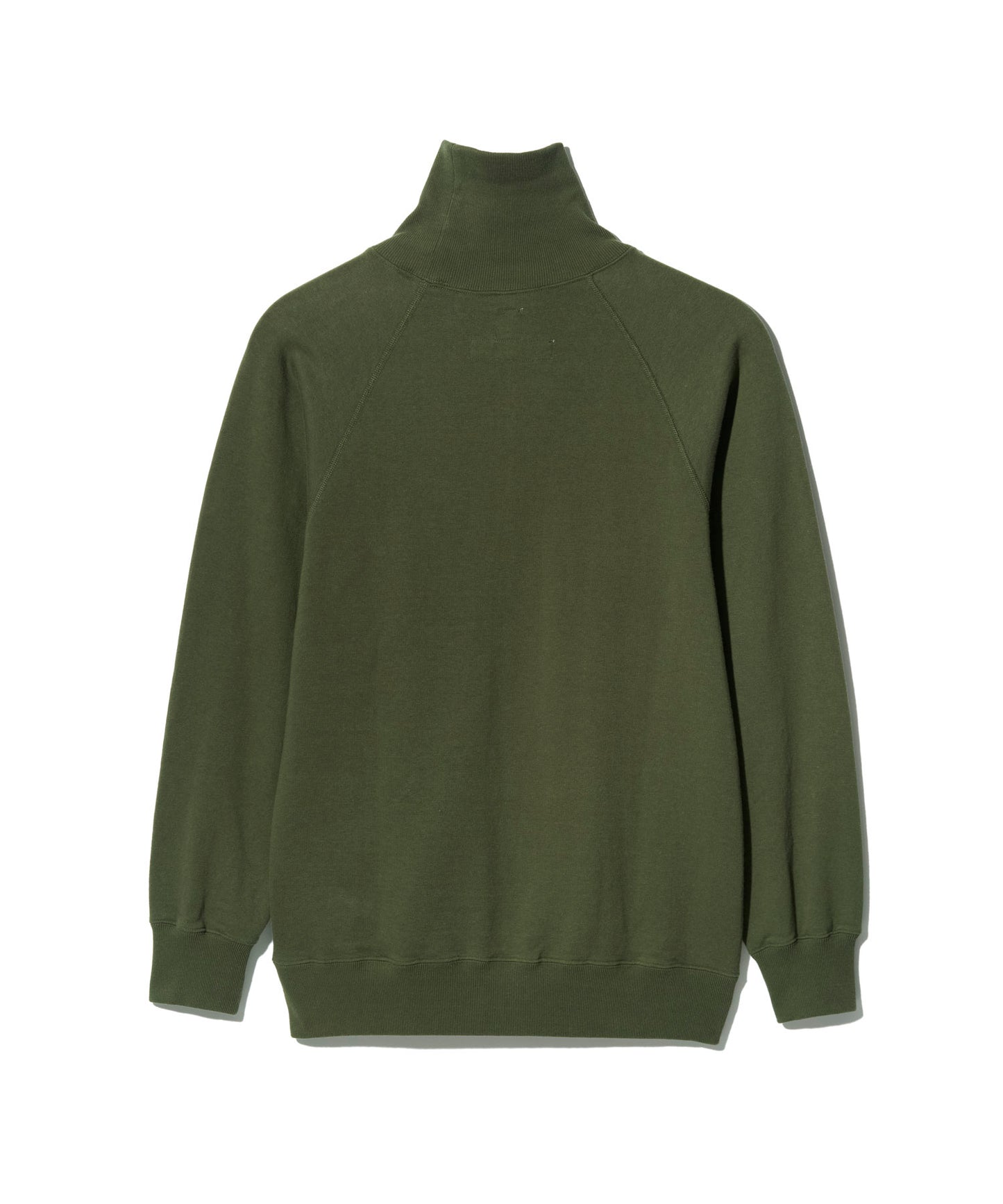 ANATOMICA SWEAT RAGLAN TURTLE / PINE GREEN