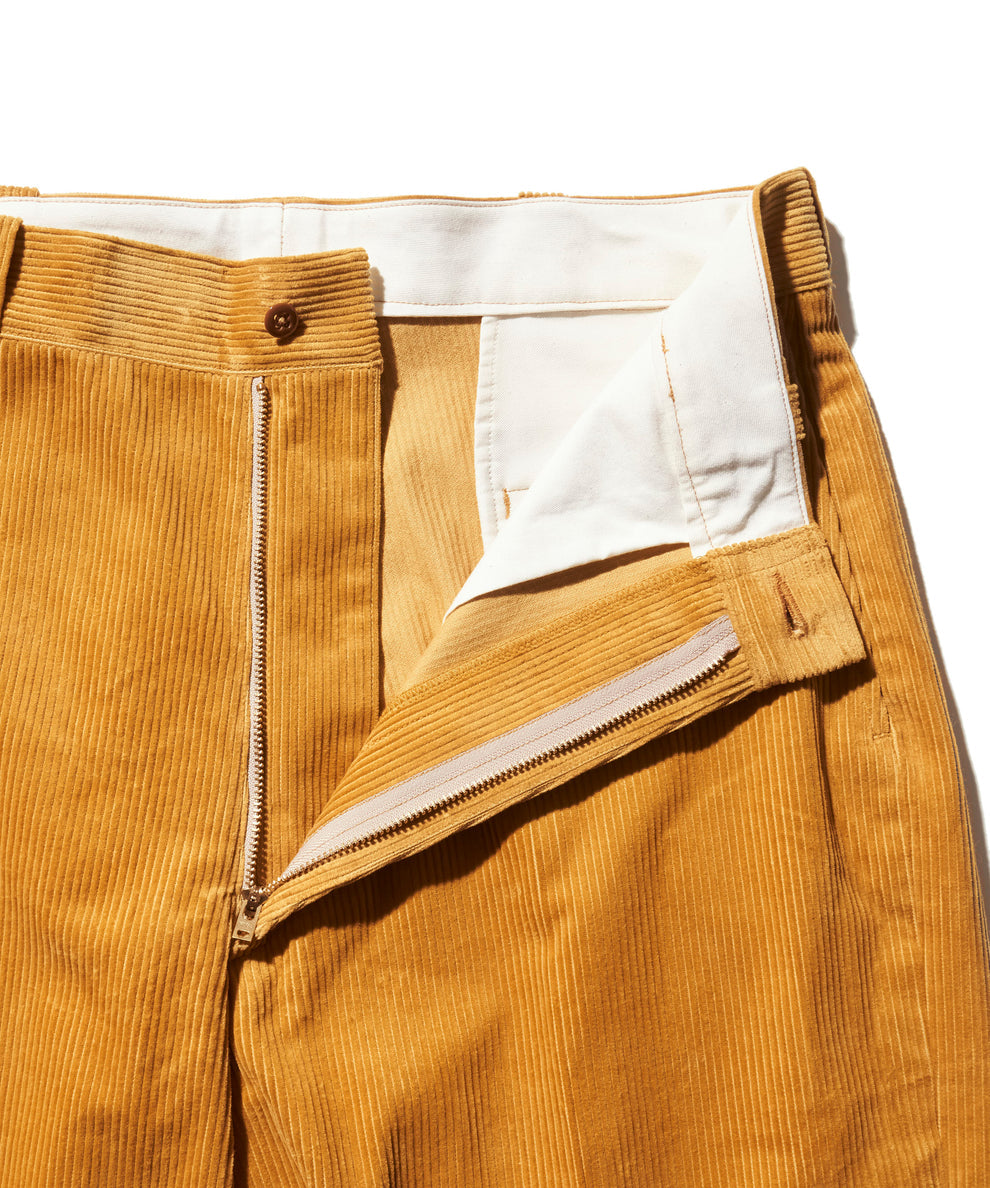 【YANKSHIRE】1963 TROUSERS GEEMAN CORDS  / MUSTARD