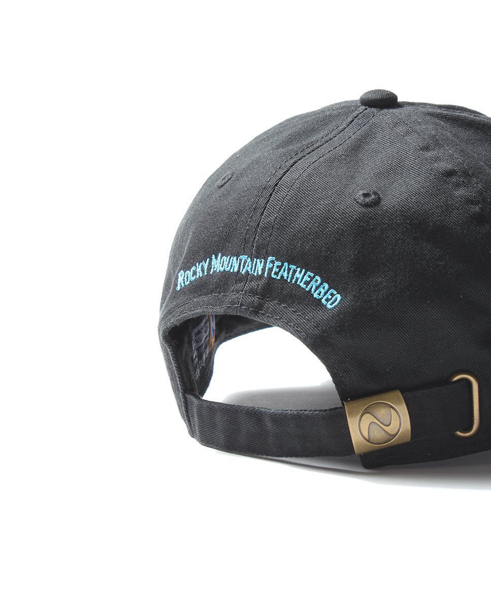 【RMFC】EMBROIDERED BOOTS CAP / BLACK