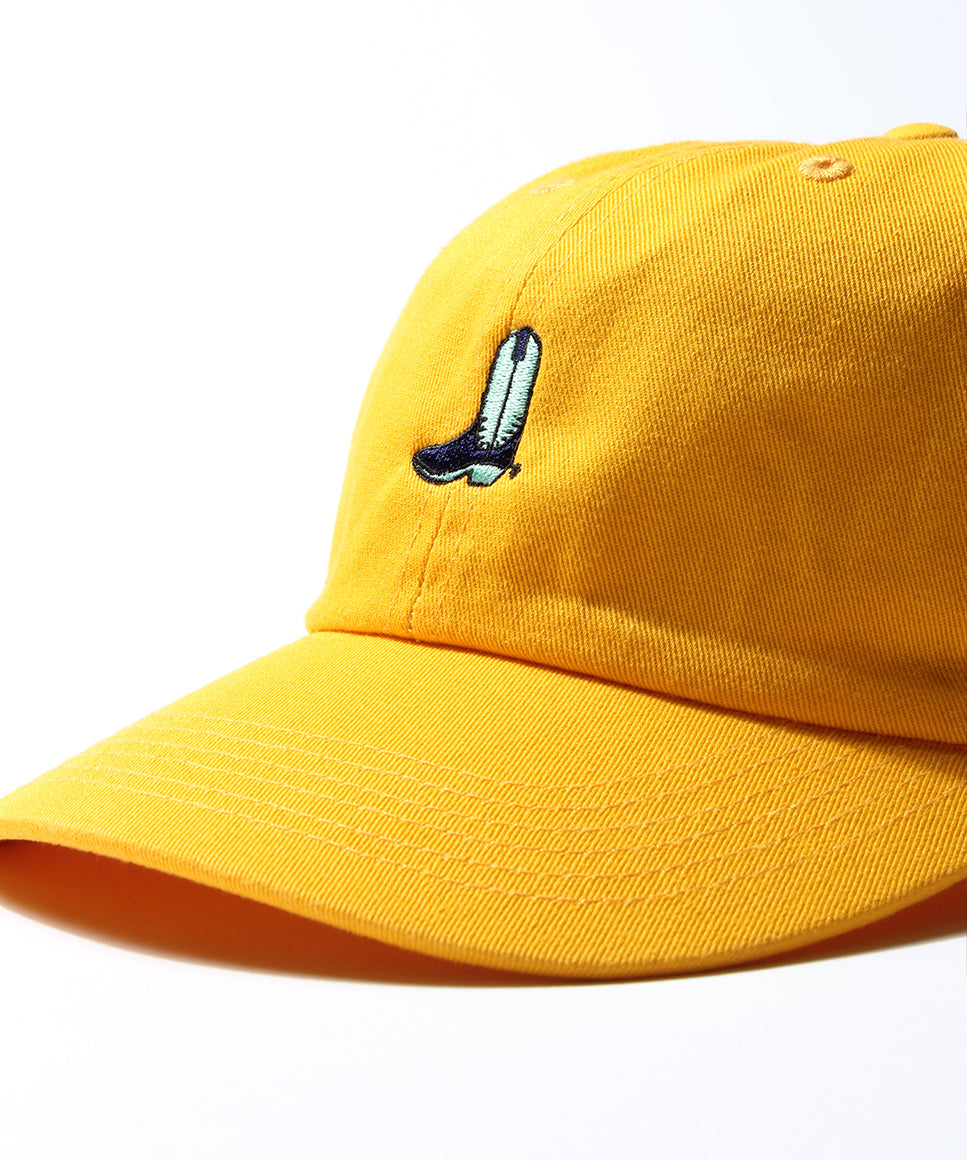 [RMFC] Embroidered Boots Cap / Yellow