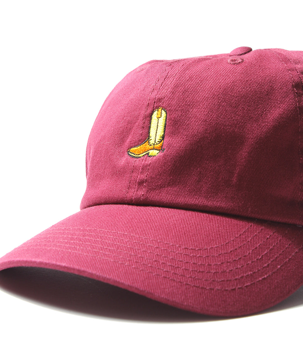 【RMFC】EMBROIDERED BOOTS CAP / BURGUNDY